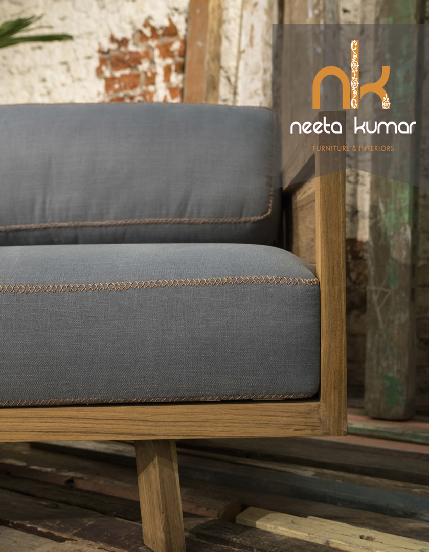 bespoke deconstructed arm sofa gallery image