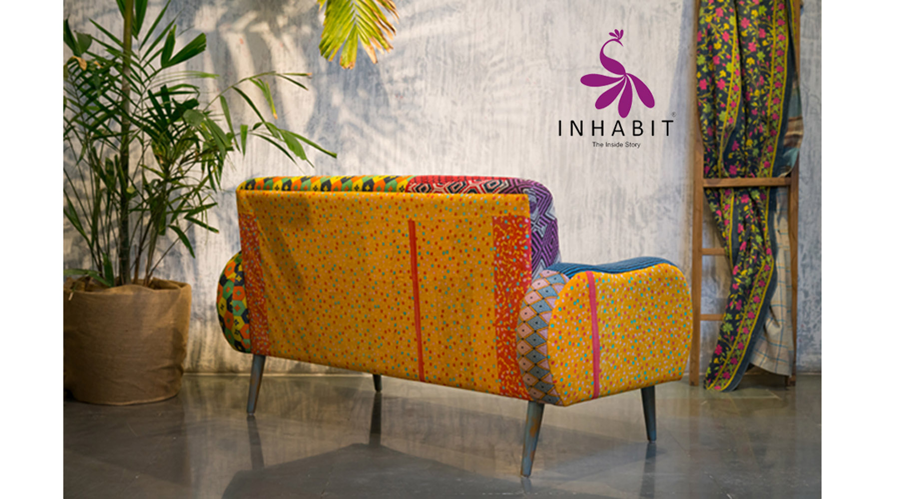 bespoke satrangi macaw 2 seater gallery image
