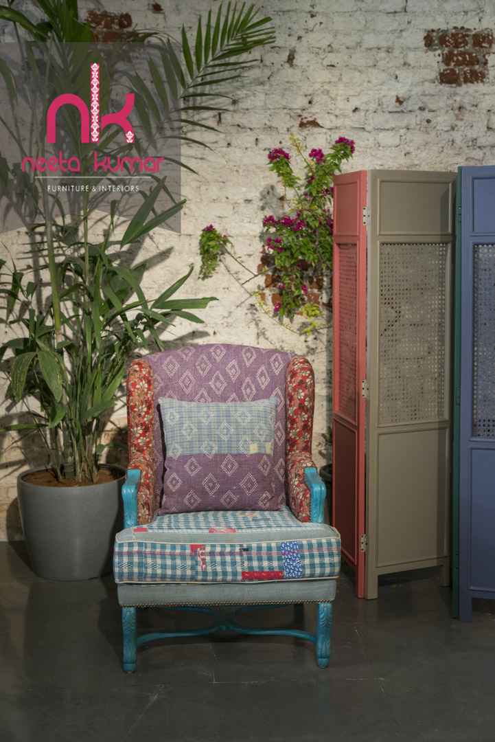 bespoke satrangi parrot chair gallery image
