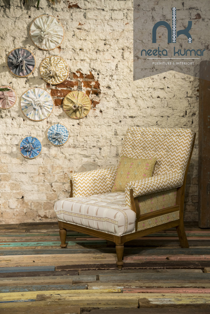 bespoke zeenat accent chair gallery image