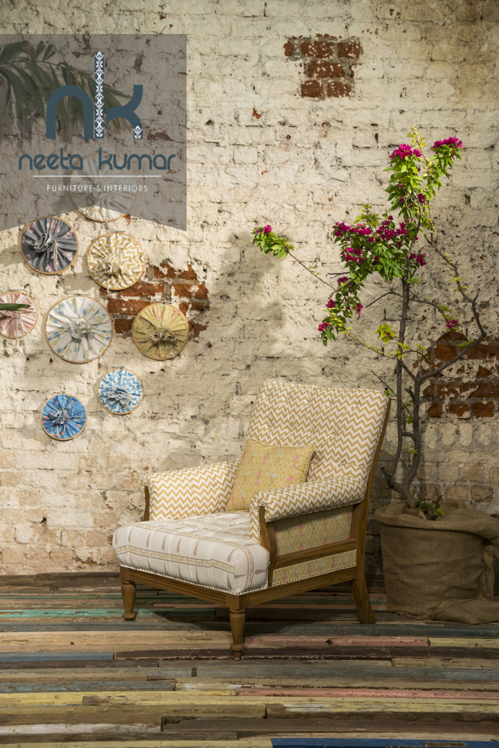 bespoke zeenat accent chair gallery image