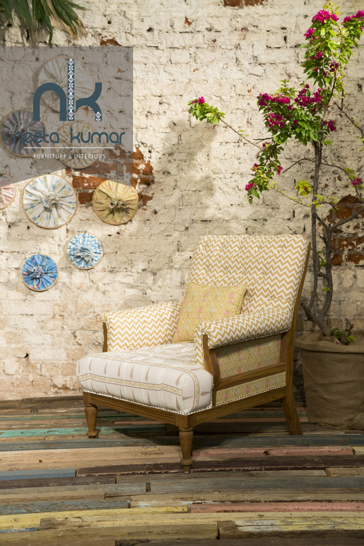 bespoke zeenat accent chair gallery image