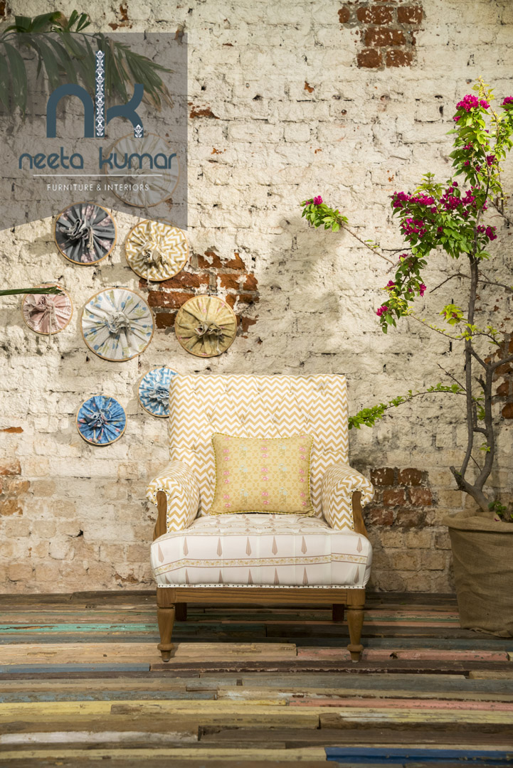 bespoke zeenat accent chair gallery image