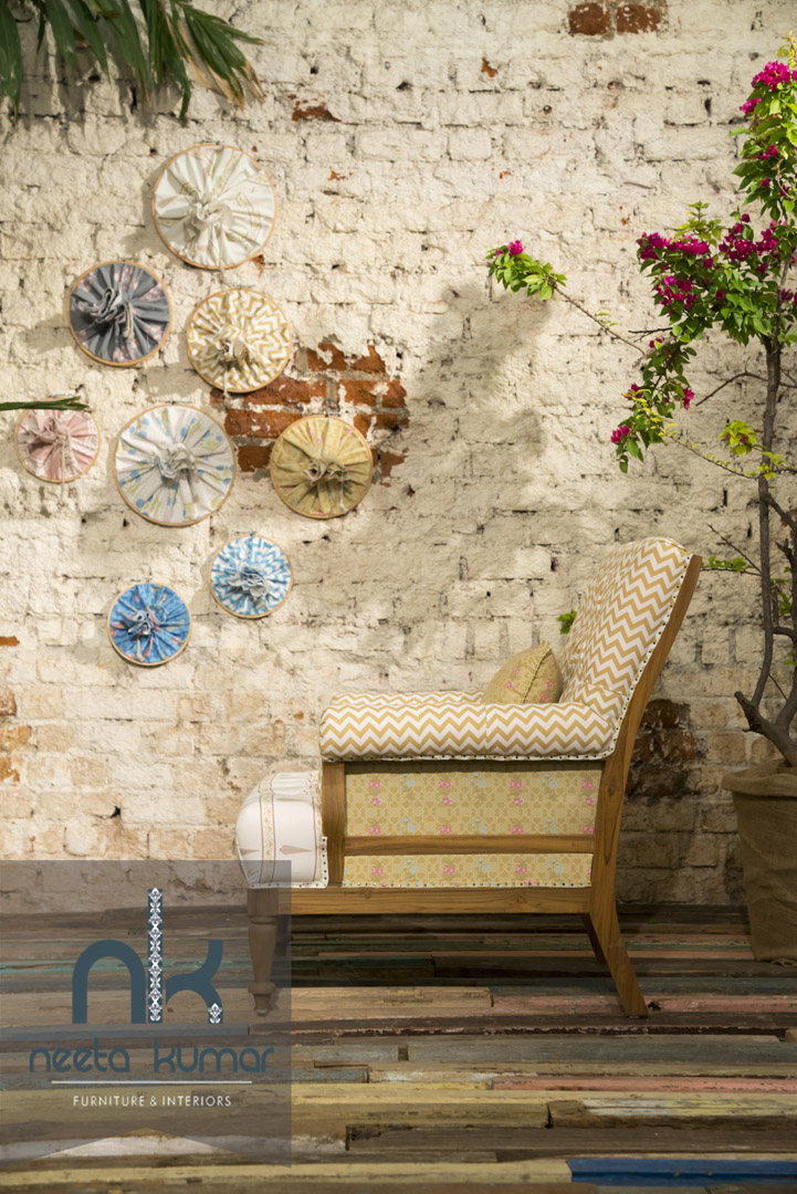 bespoke zeenat accent chair gallery image