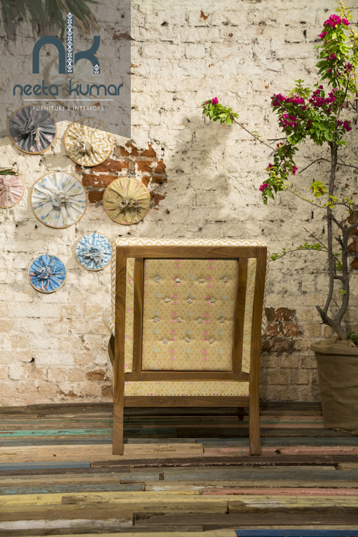 bespoke zeenat accent chair gallery image