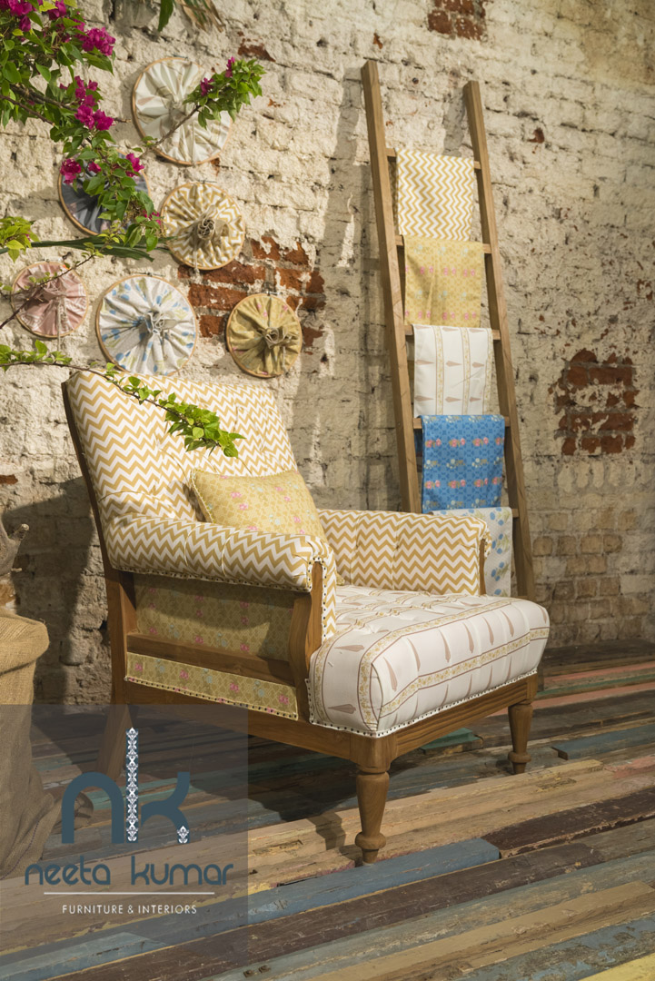 bespoke zeenat accent chair gallery image